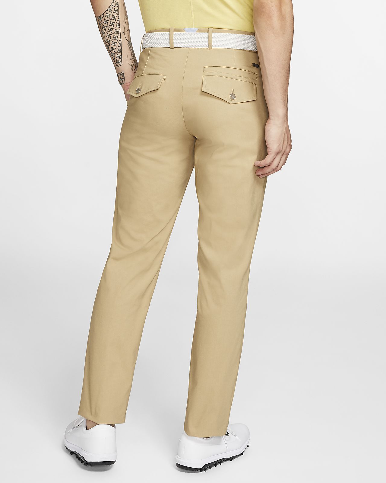 nike yellow golf pants