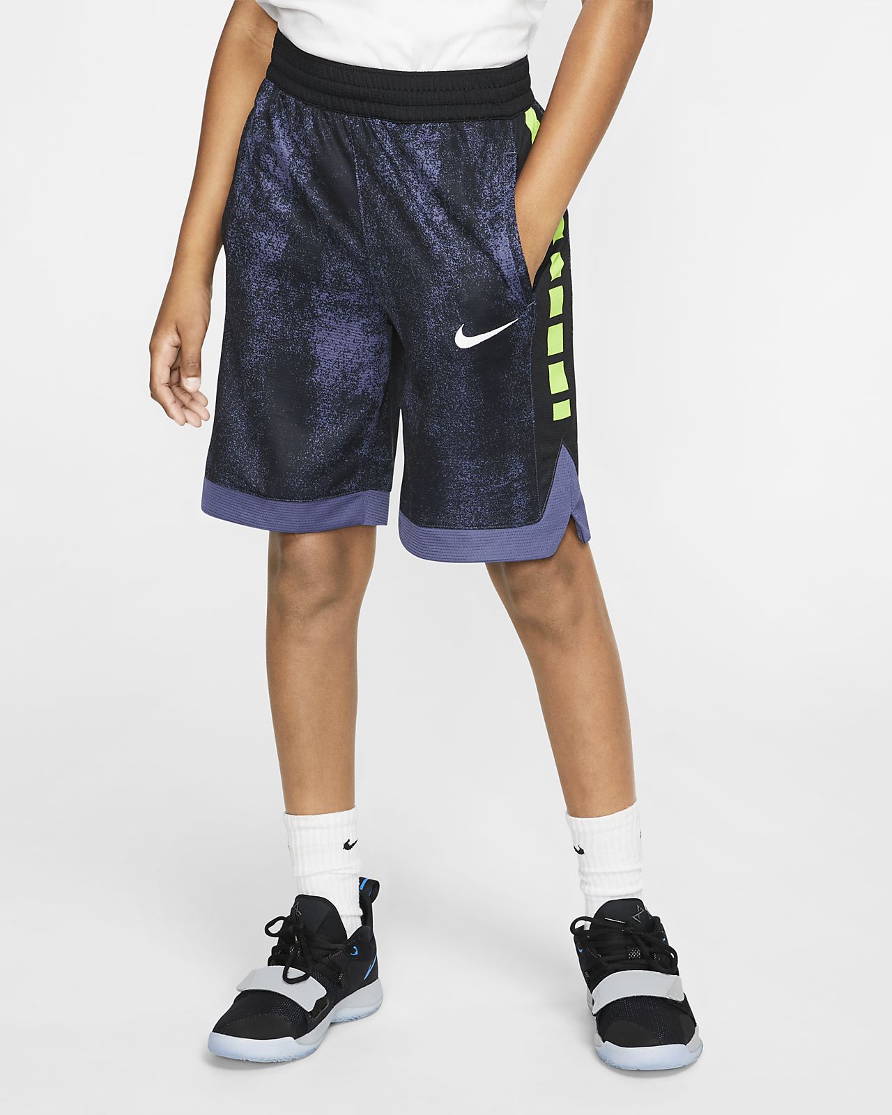 nike boys dry elite basketball shorts