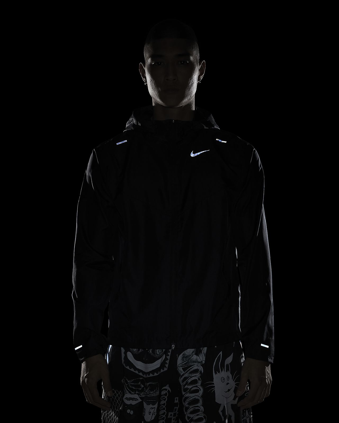 black nike jacket