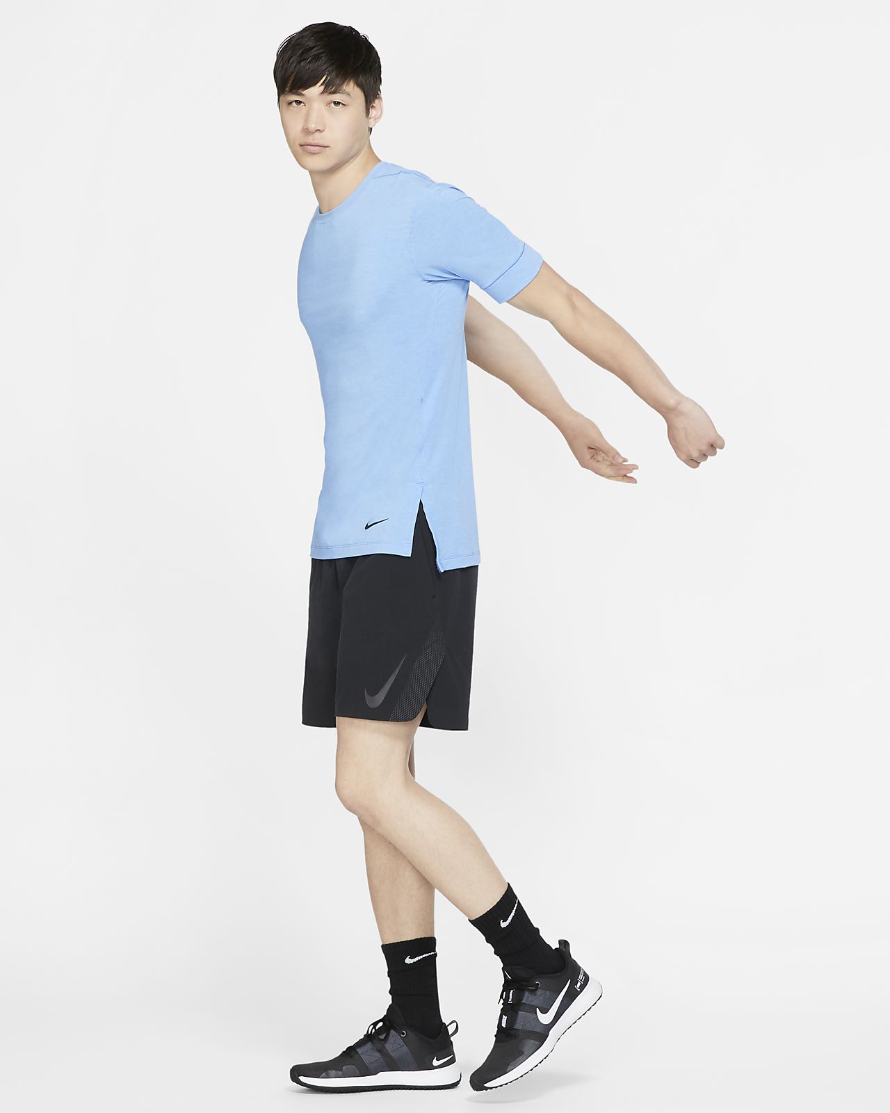 nike dri fit yoga shorts