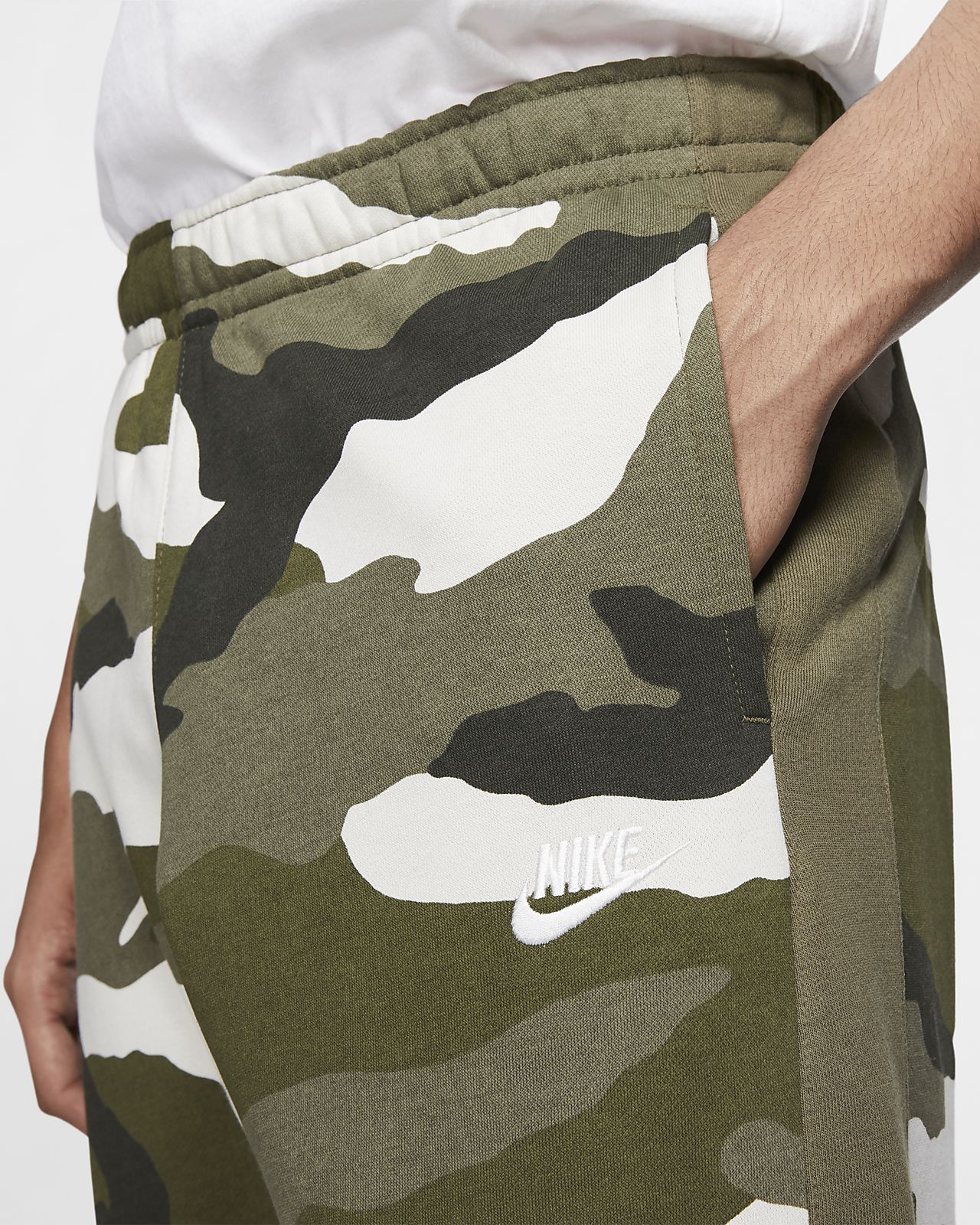 tan camo joggers