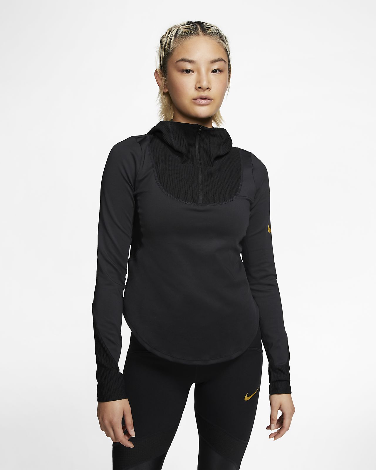 women's nike long sleeve running top