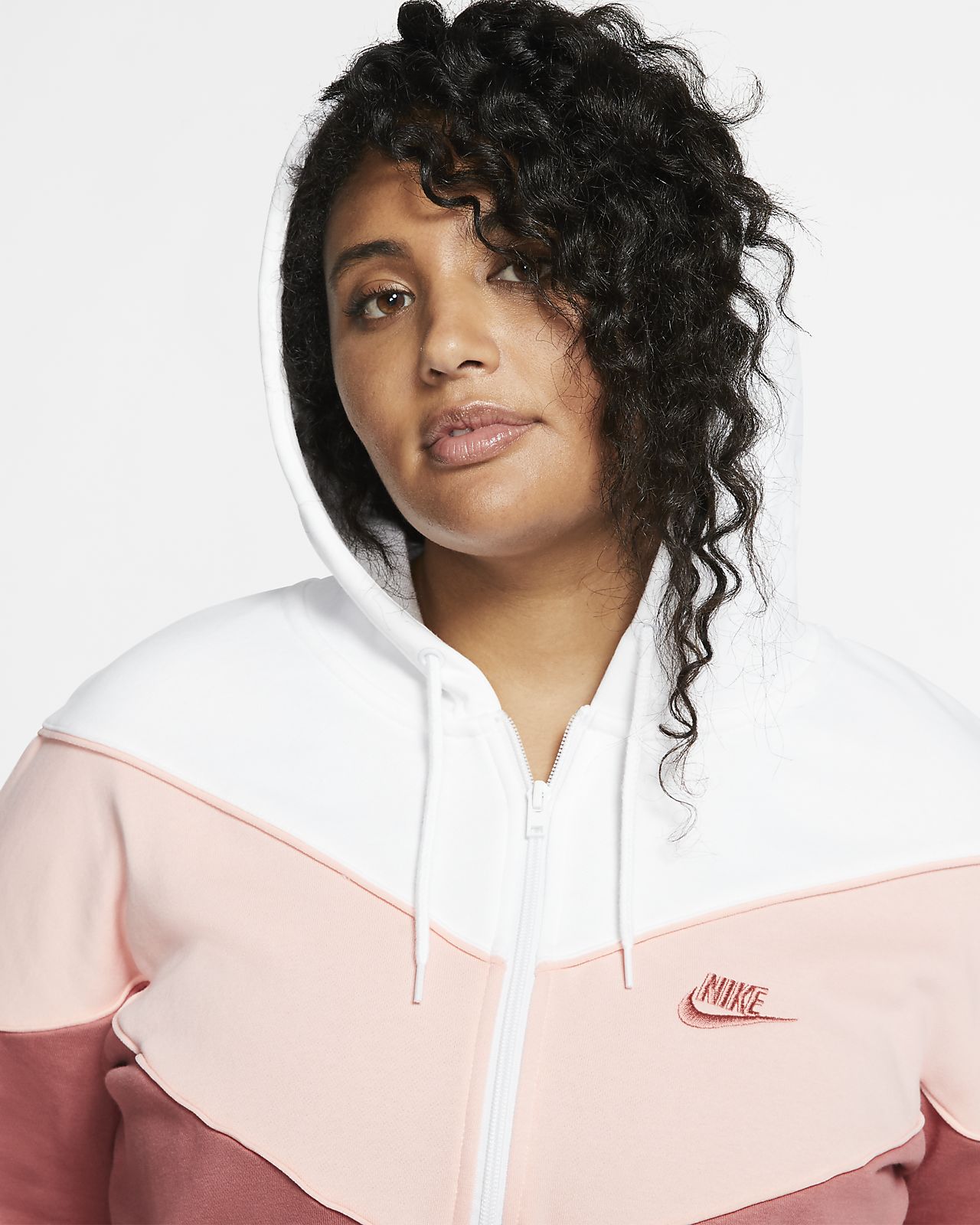 nike heritage half zip jacket women's