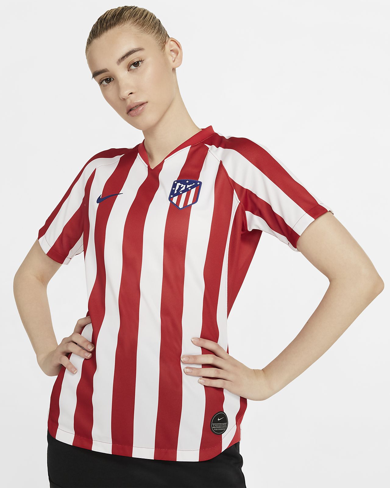 camiseta atletico de madrid mujer