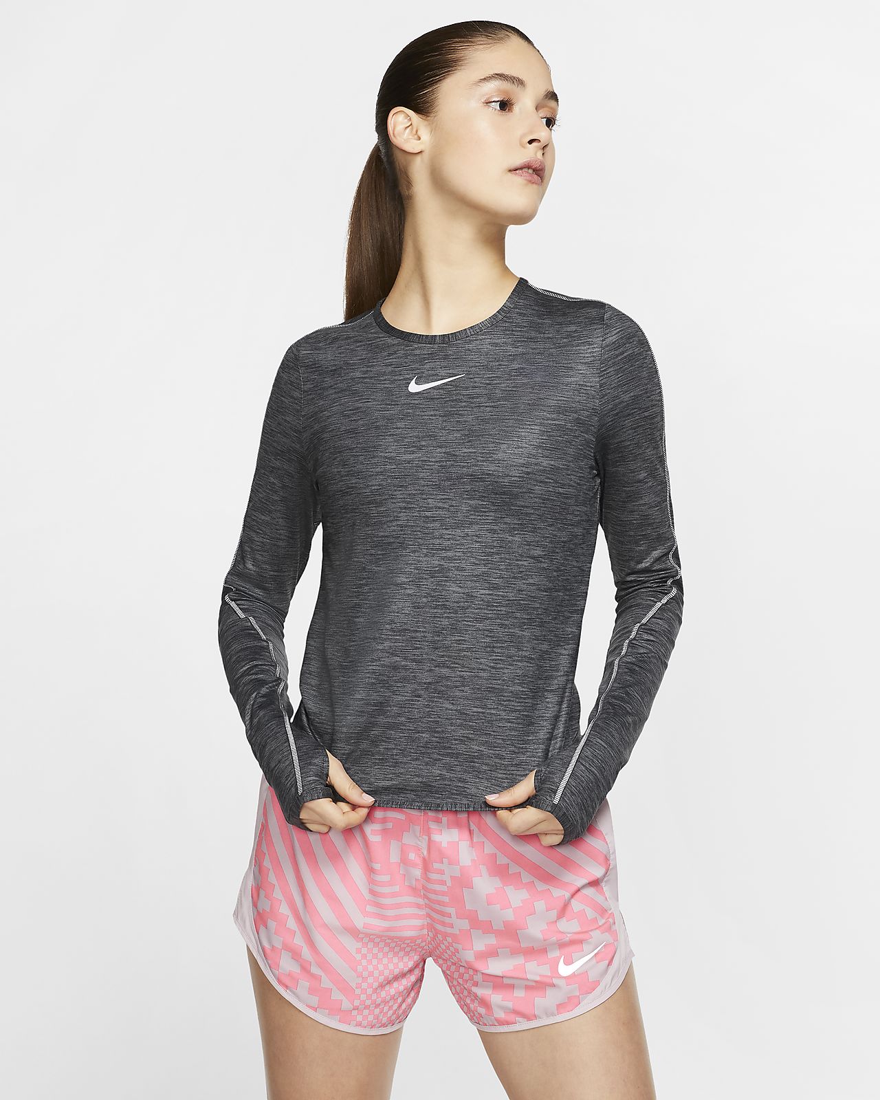 Long-Sleeve Running Top. Nike CH