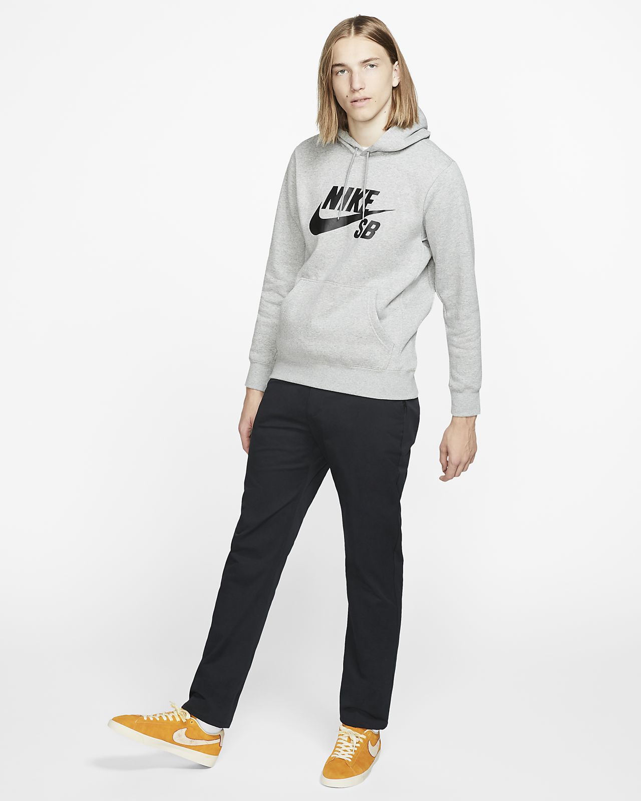 Nike SB Icon kapucnis, belebújós pulóver deszkázáshoz Nike SB Icon kapucnis, belebújós pulóver deszkázáshoz