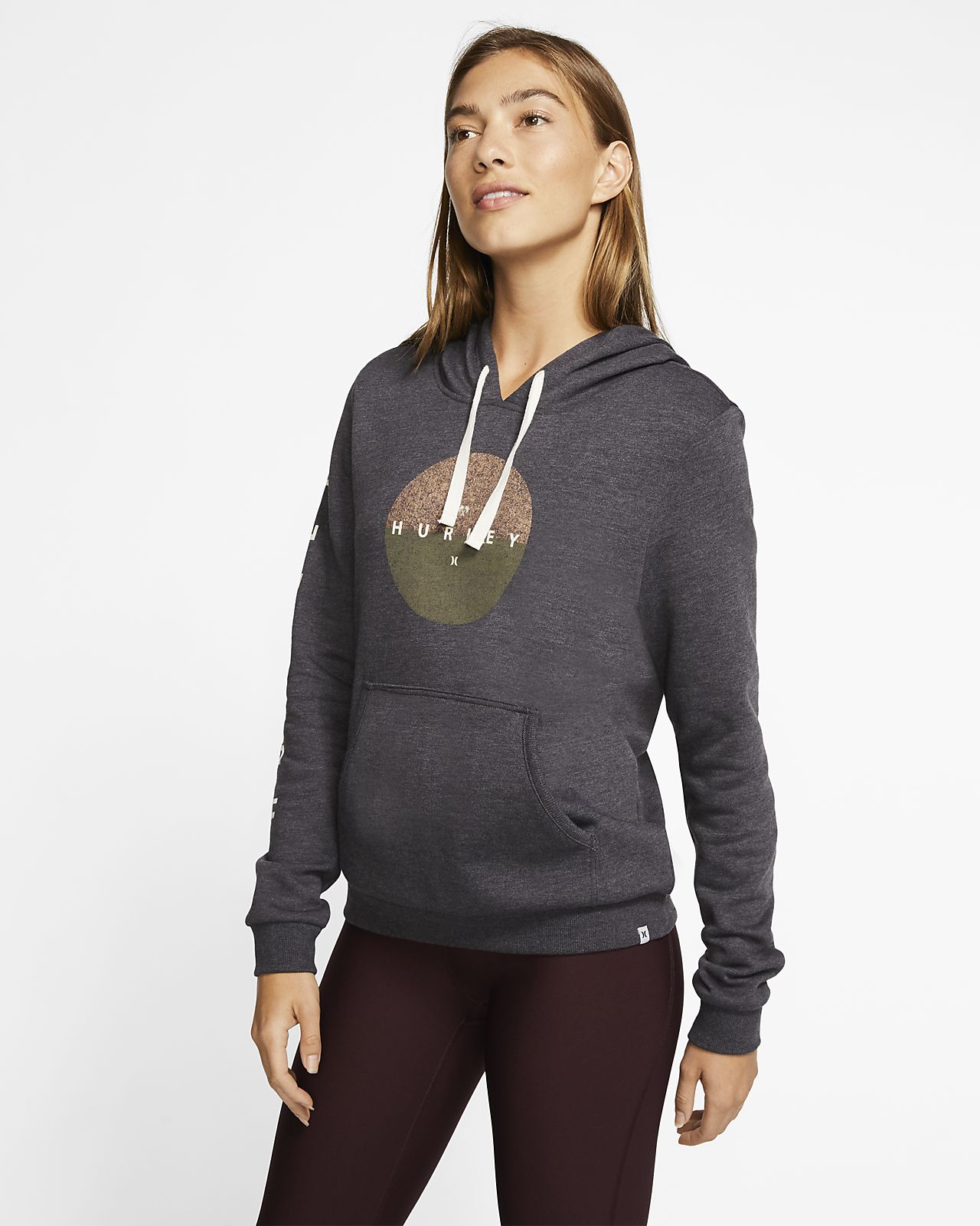 hurley zip up hoodie womens