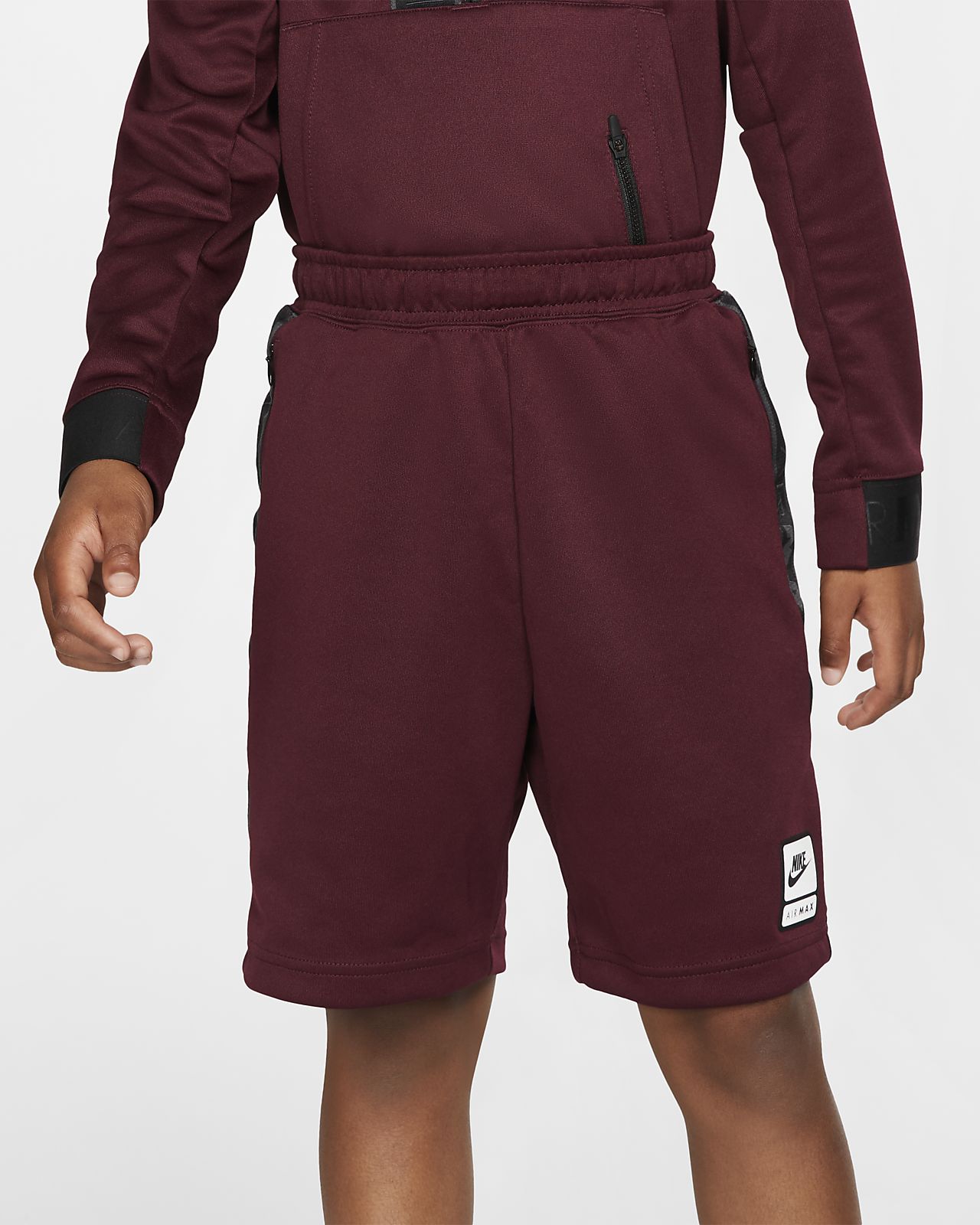 maroon nike shorts