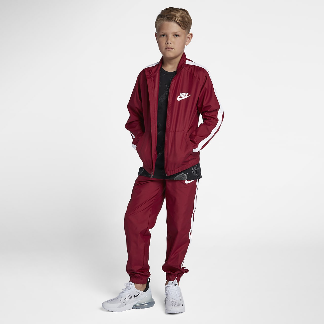 Nike Sportswear Web-Trainingsanzug für ältere Kinder