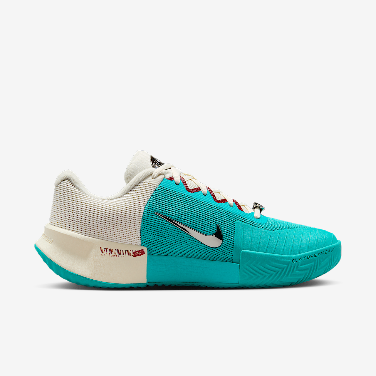 Nike  sneaker Dusty Cactus/Pale Ivory/Metallic Silver/Dark Team Red