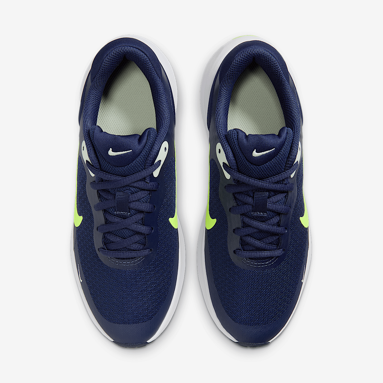 Nike  sneaker Midnight Navy/Volt Tint/Wit/Volt