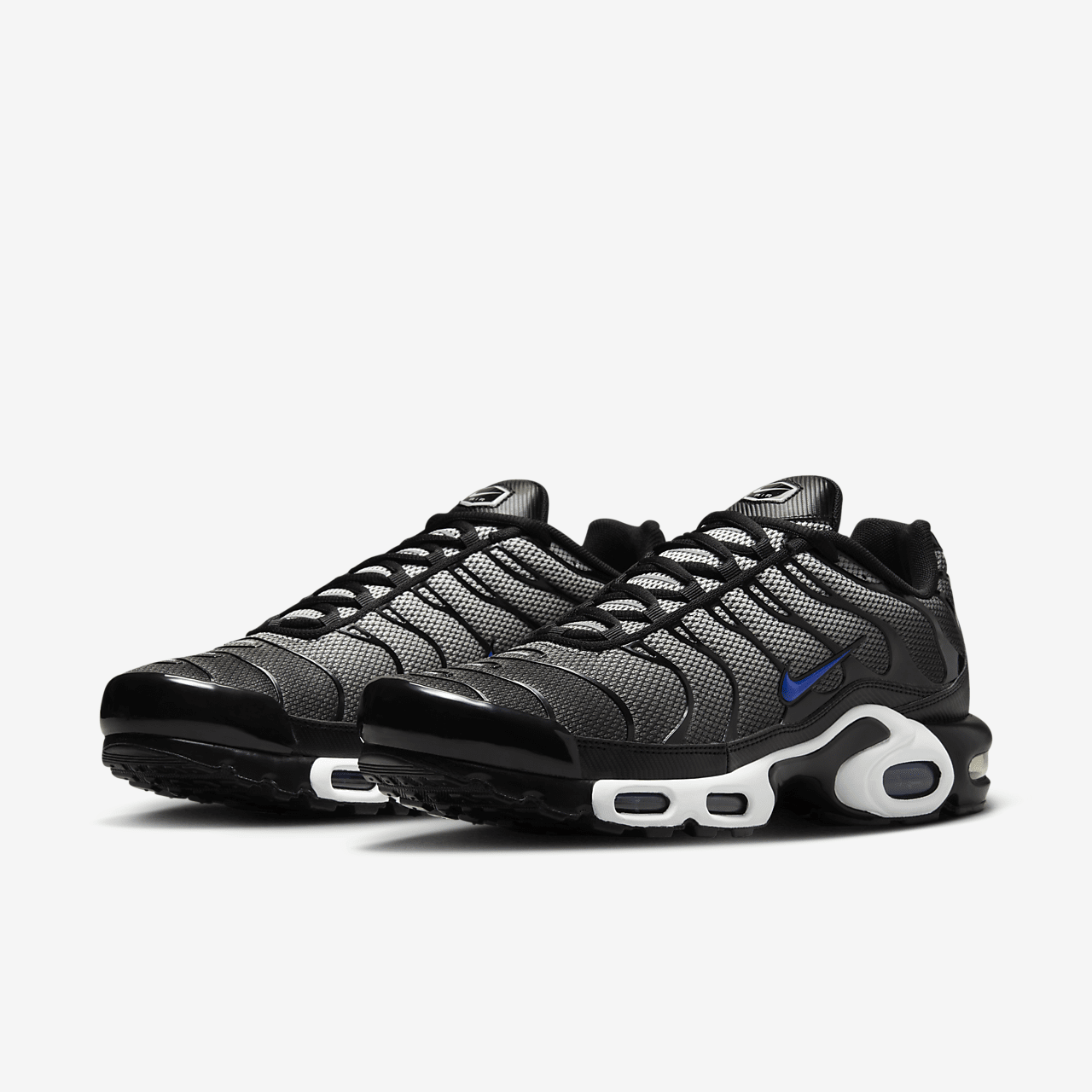 Nike Air Max Plus sneaker Wit/Zwart/Anthracite/Racer Blue