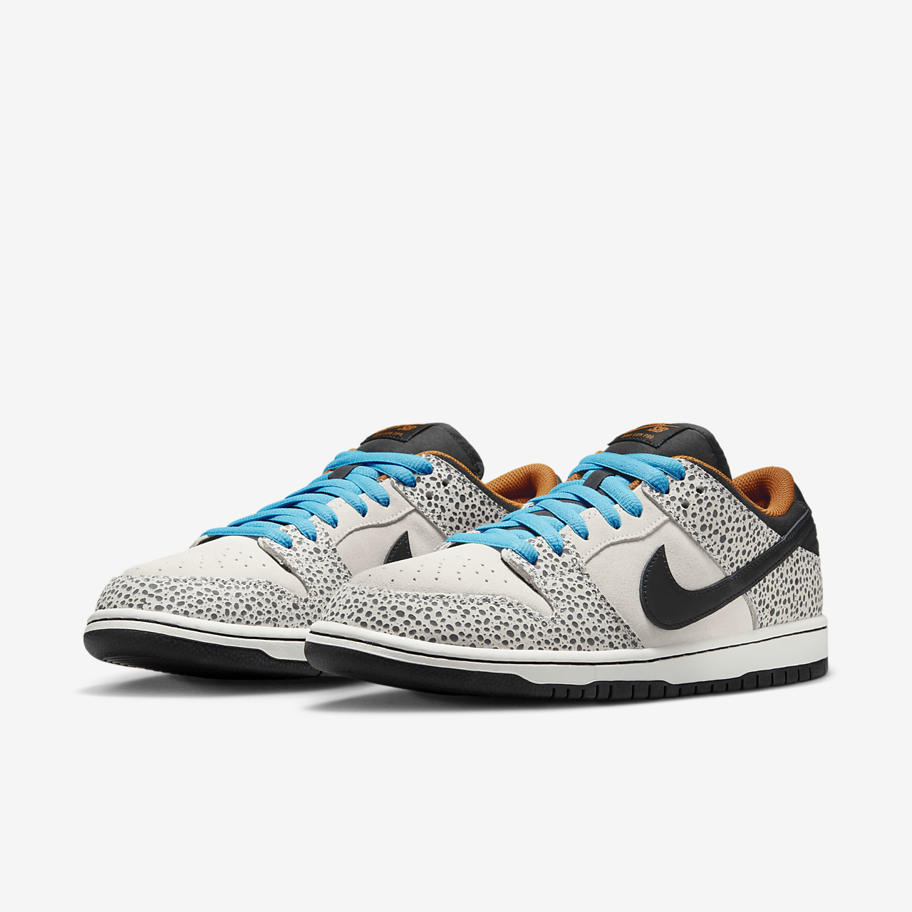 Nike Dunk Low sneaker Phantom/Zwart/Monarch/Zwart