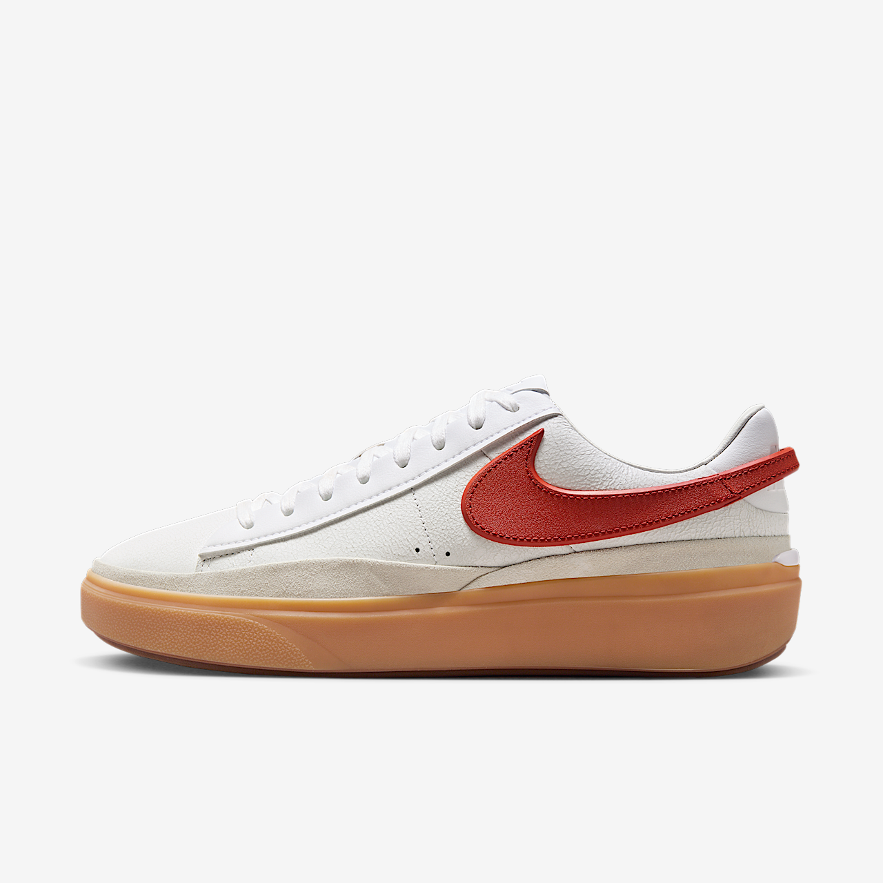 Nike Blazer sneaker Wit/Summit White/Gum Yellow/Dragon Red