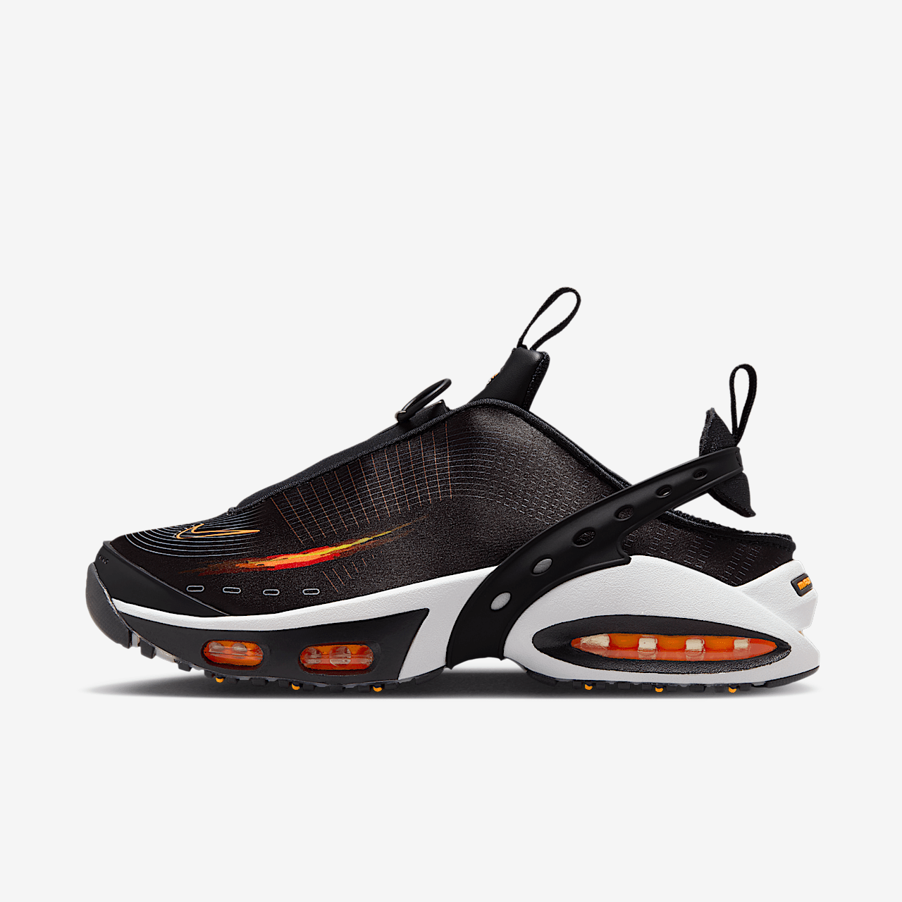 Nike Air Max sneaker Zwart/Wit/Platinum Tint/Bright Citrus