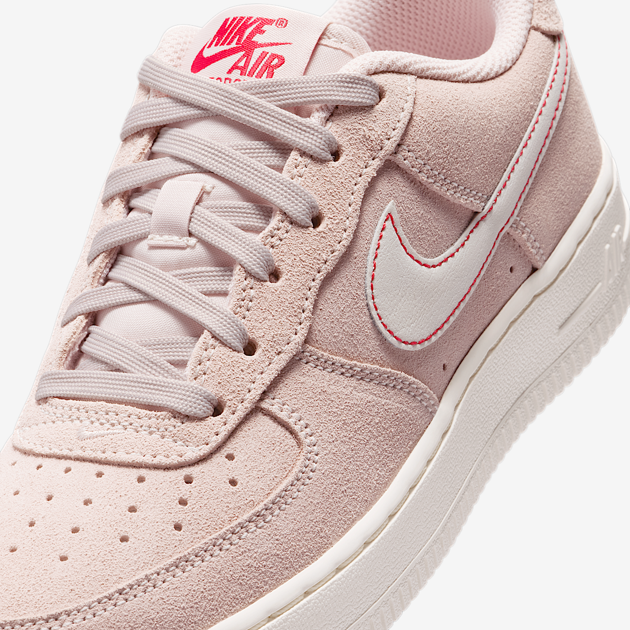 Nike Air Force 1 sneaker Silt Red/University Red/Sail