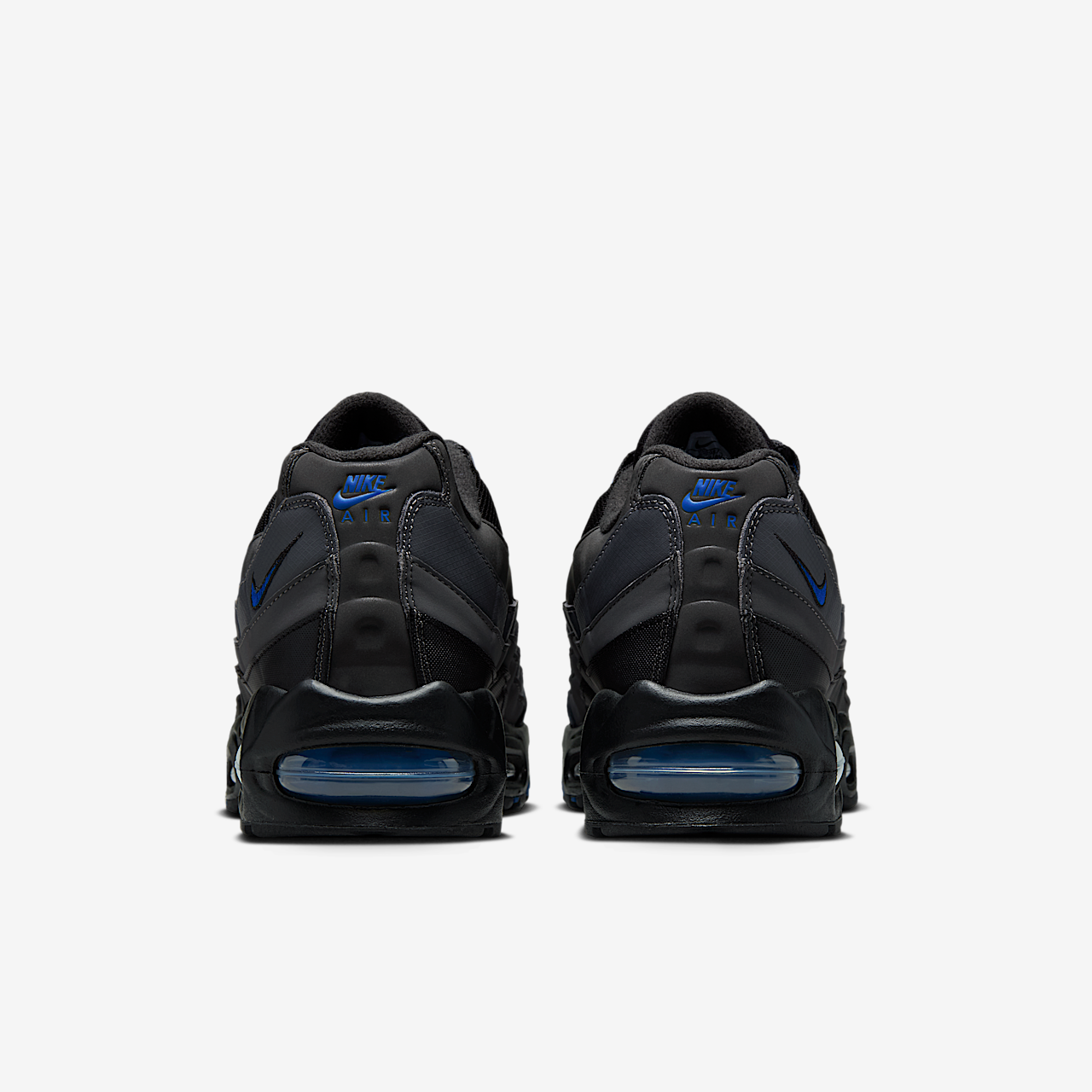 Nike Air Max sneaker Zwart/Zwart/Dark Grey/Game Royal