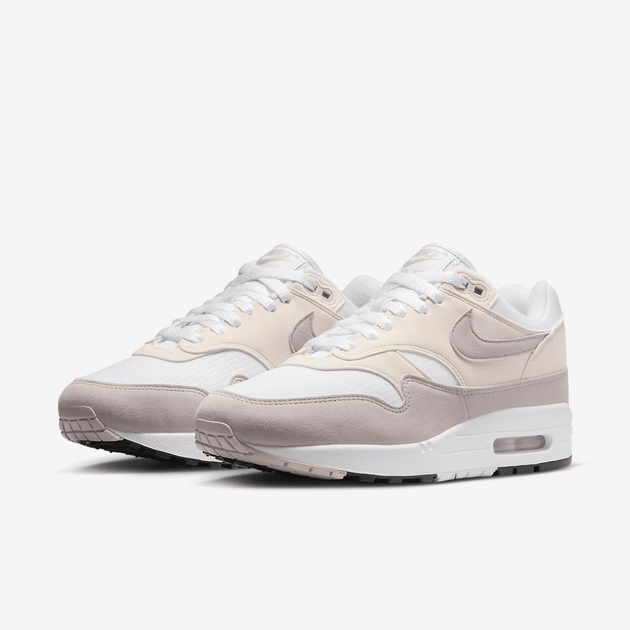 Nike Air Max 1 sneaker Wit/Phantom/Wit/Platinum Violet