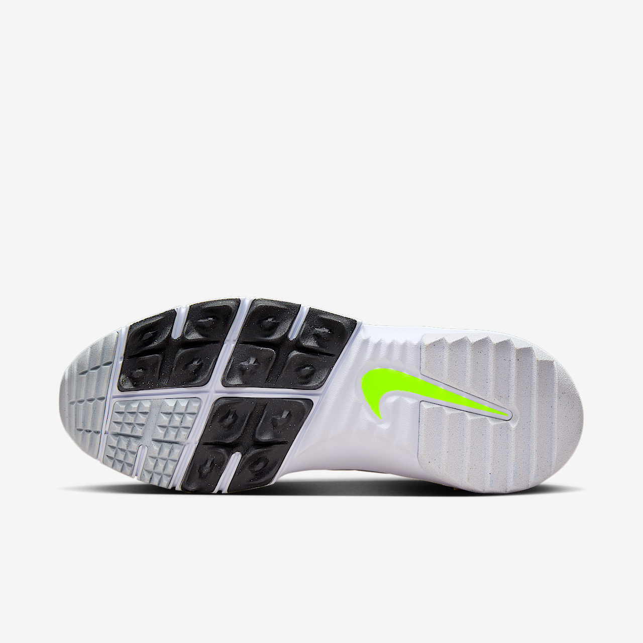 Nike  sneaker Wit/Pure Platinum/Wolf Grey/Zwart