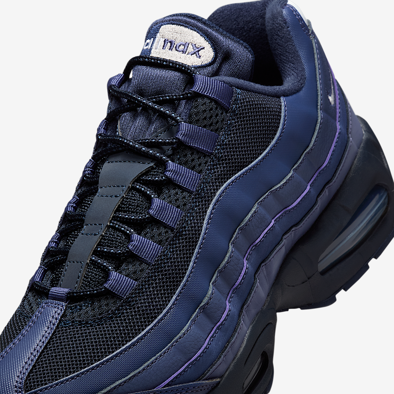 Nike Air Max sneaker Sanded Purple/Obsidian/Metallic Silver/Wolf Grey
