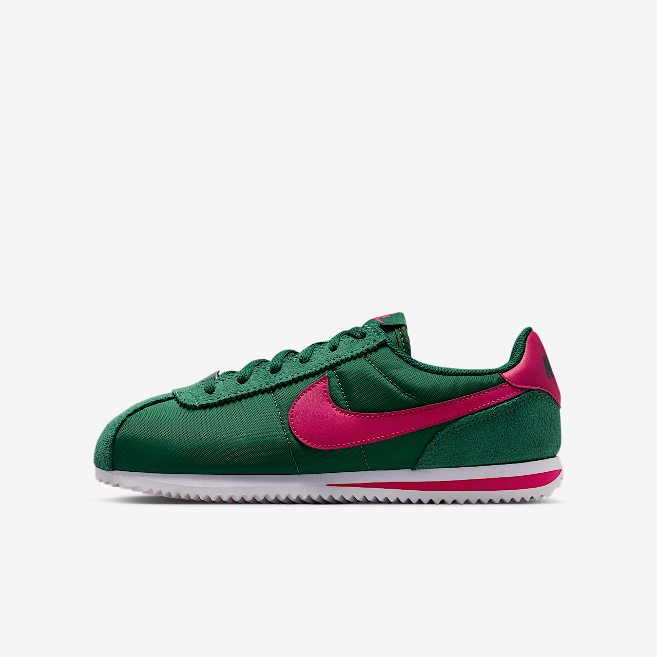 Nike Cortez sneaker Gorge Green/Wit/Wild Cherry