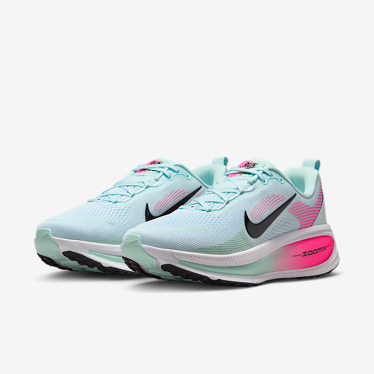 Nike Vomero sneaker Glacier Blue/Wit/Hyper Pink/Zwart