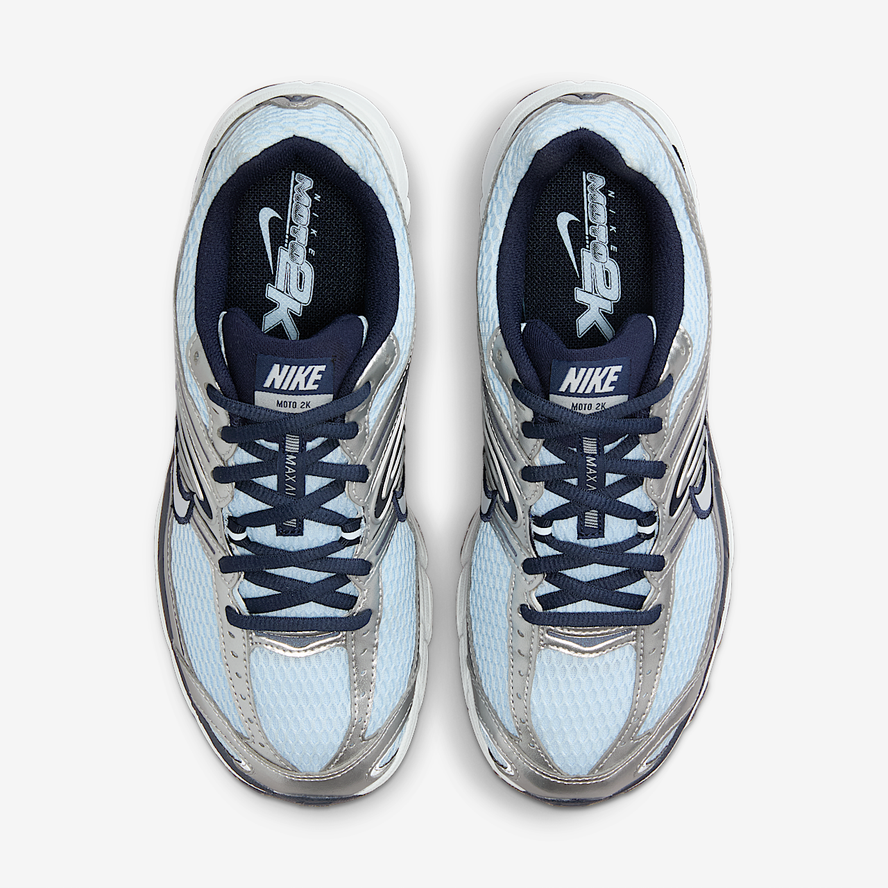 Nike Air Max sneaker Celestine Blue/Obsidian/Metallic Silver/Football Grey