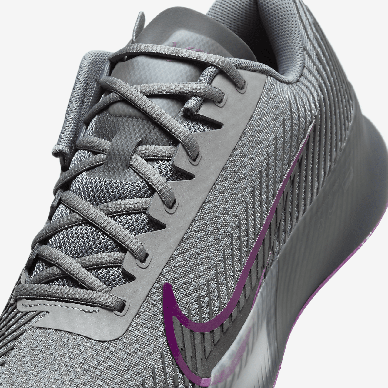 Nike  sneaker Smoke Grey/Dark Smoke Grey/Sangria/Zwart