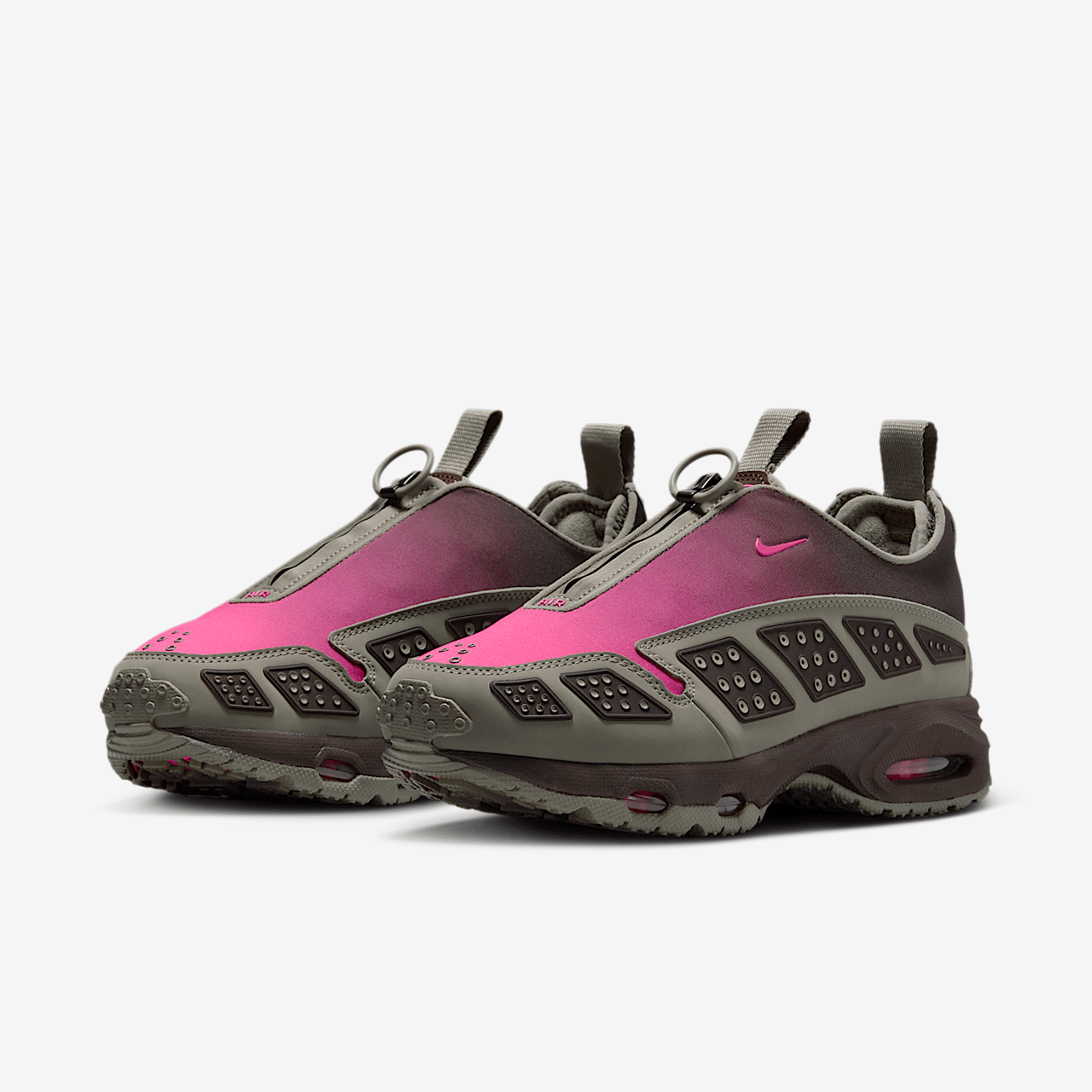 Nike Air Max SNDR sneaker Light Army/Baroque Brown/Pinksicle