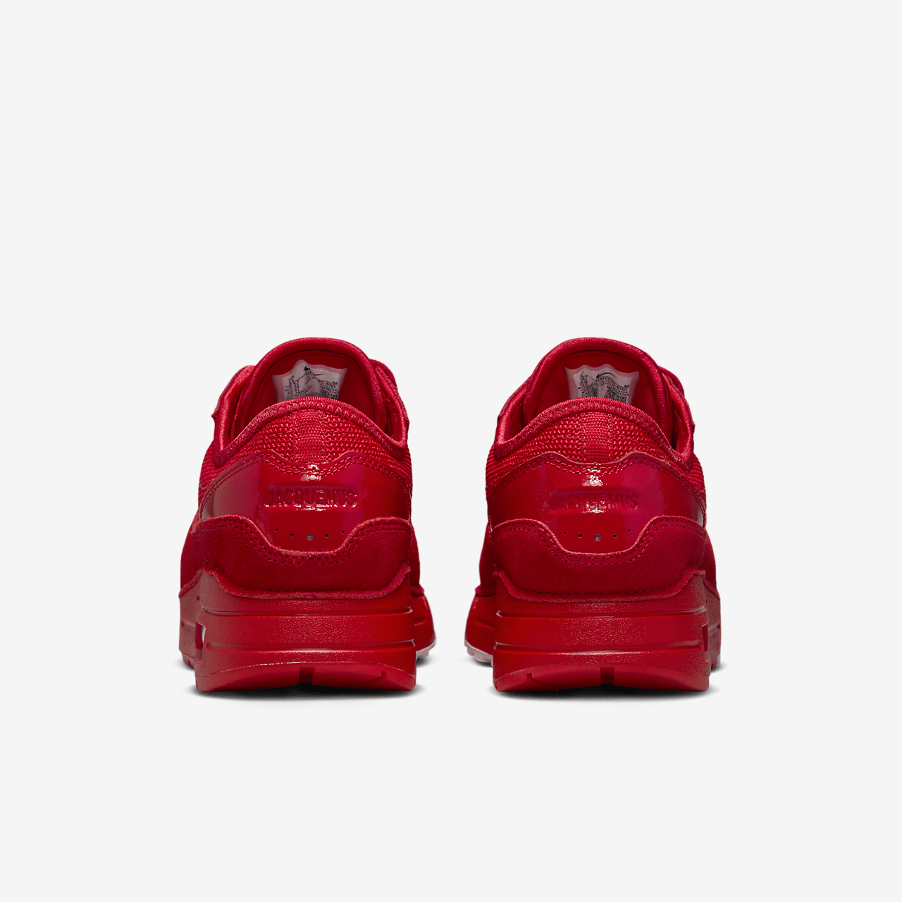 Nike Air Max 1 sneaker Mystic Red/Metallic Silver