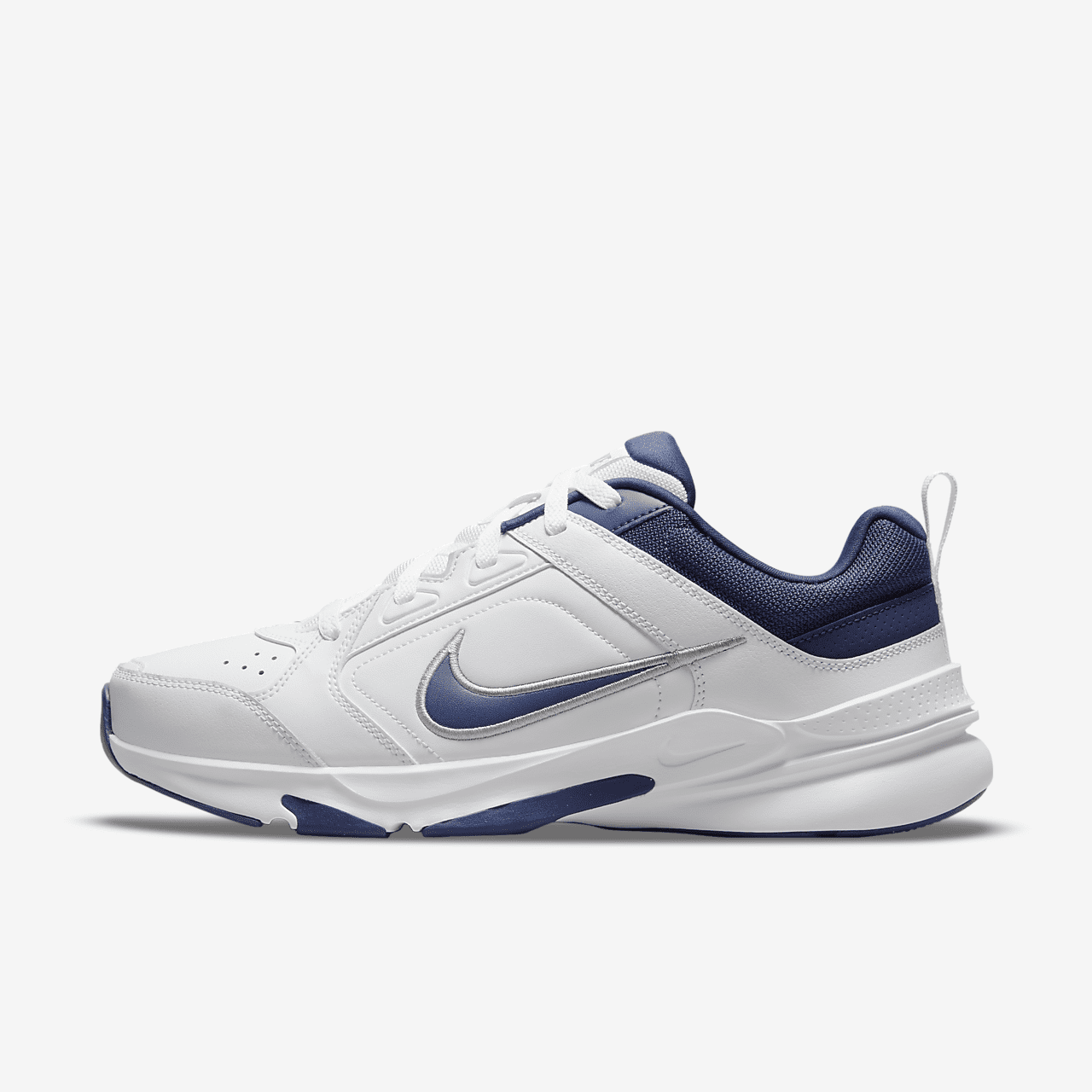 Nike  sneaker Wit/Metallic Silver/Midnight Navy