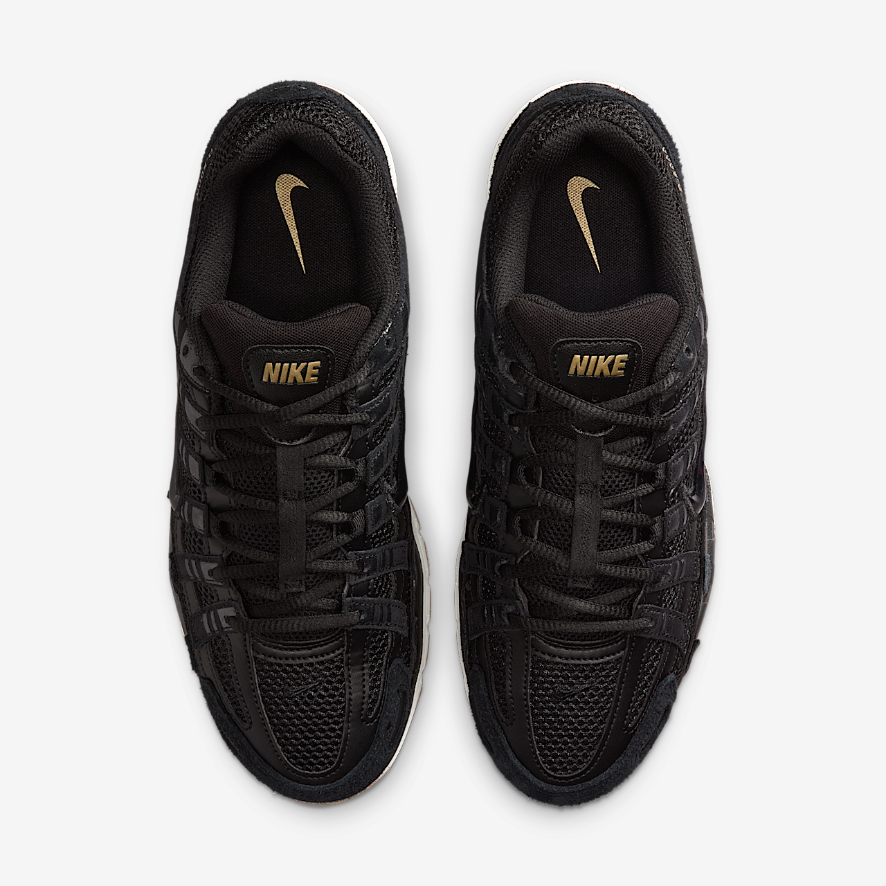 Nike P-6000 sneaker Zwart/Metallic Gold Grain/Sail/Zwart