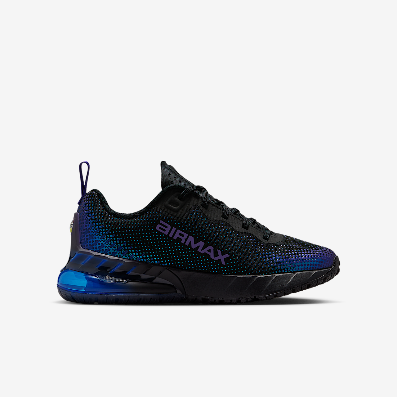 Nike Air Max sneaker Zwart/Deep Royal Blue/Court Purple/Zwart