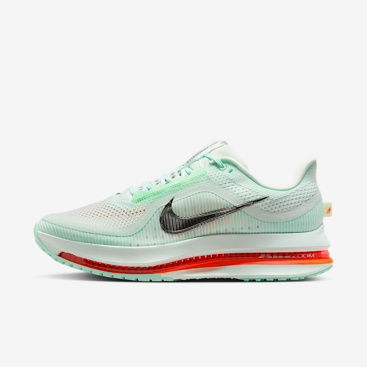 Nike Pegasus sneaker Barely Green/Mint Foam/Metallic Silver/Bright Crimson