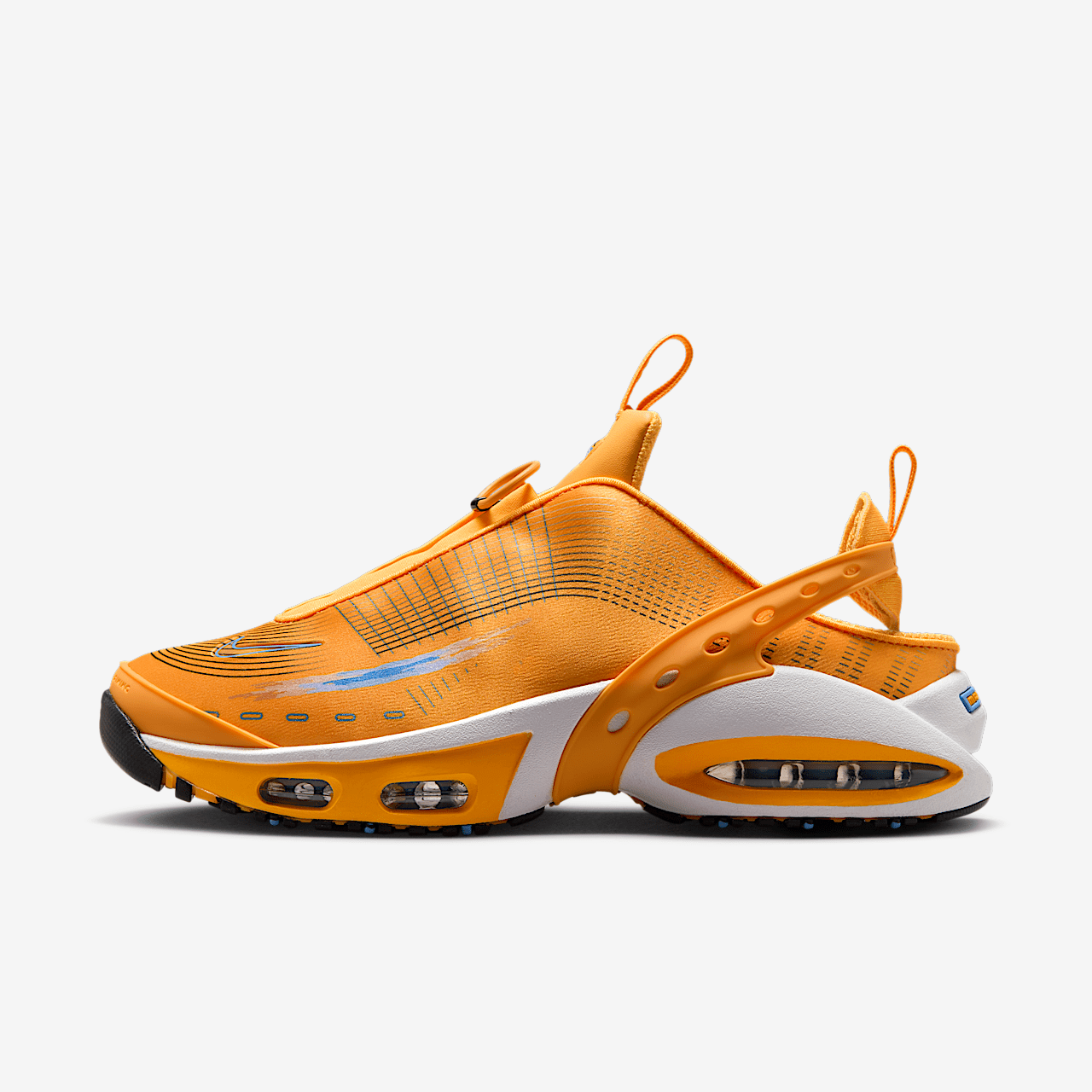 Nike Air Max sneaker Laser Orange/Zwart/Wit/University Blue