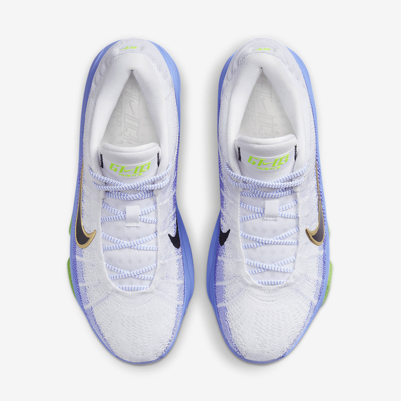 Nike  sneaker Wit/Royal Pulse/Volt/Zwart
