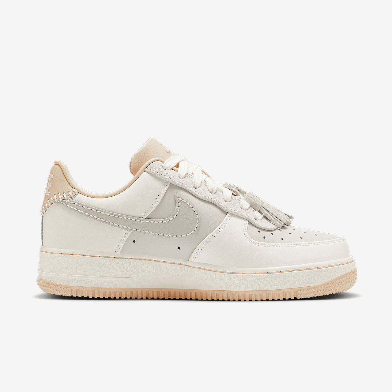 Nike Air Force 1 sneaker Light Bone/Sail/Pink Oxford/Light Bone