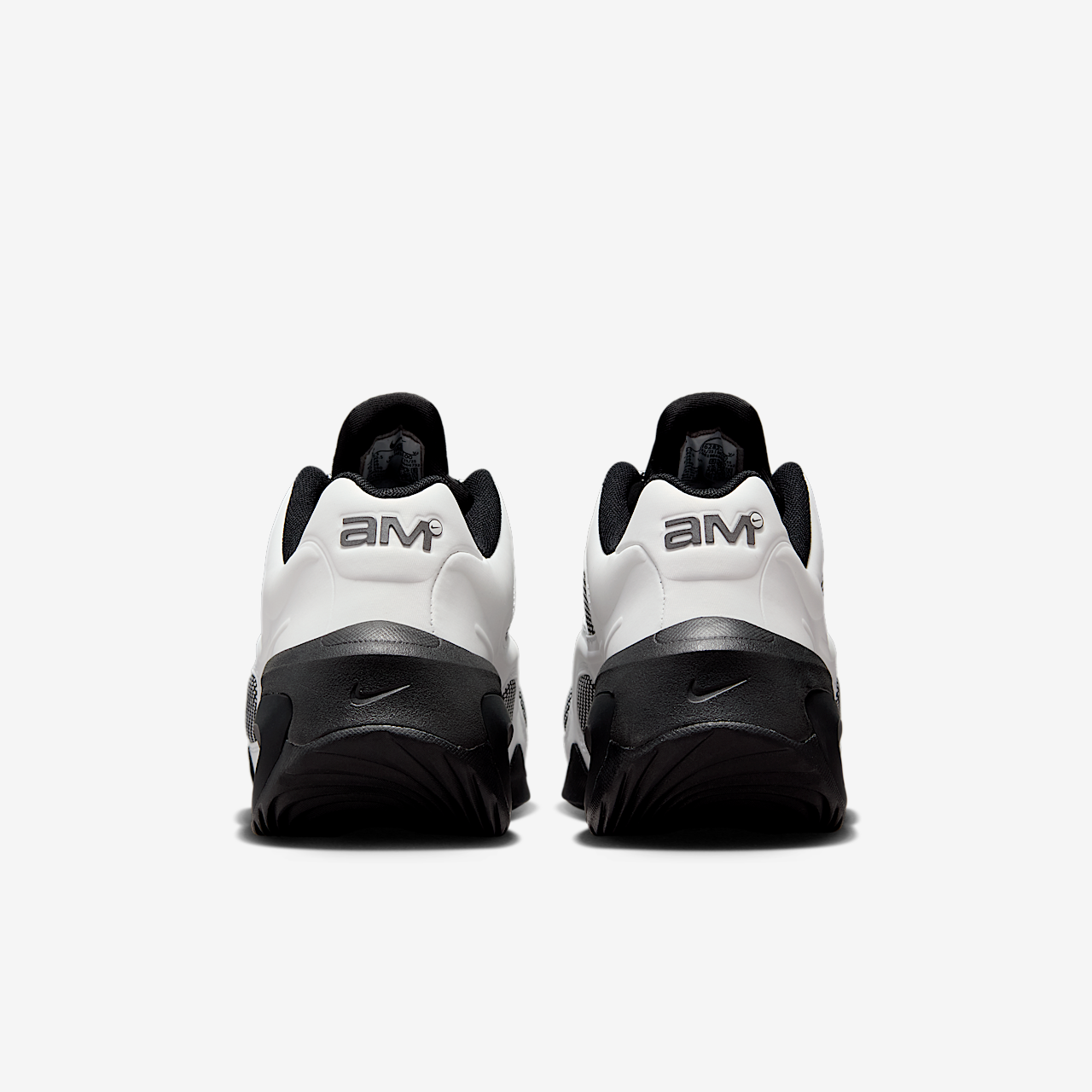 Nike Air Max sneaker Summit White/Zwart/Metallic Dark Grey