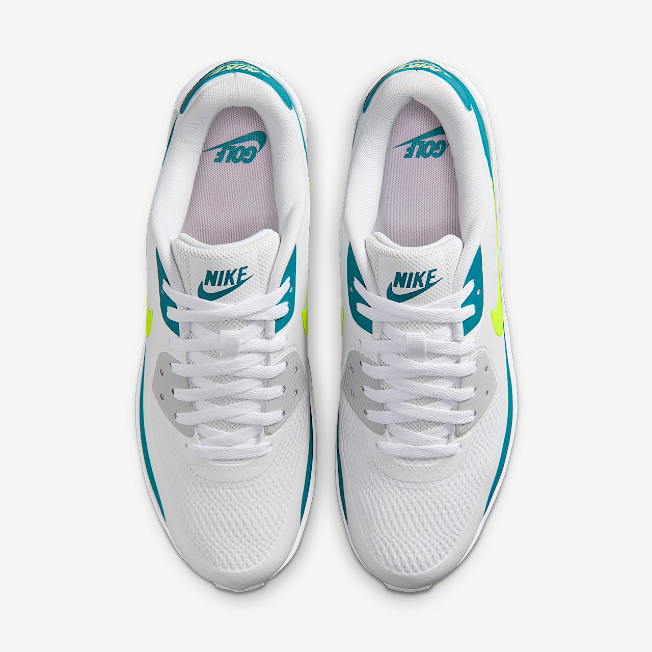Nike Air max 90 sneaker Wit/Bright Spruce/Volt