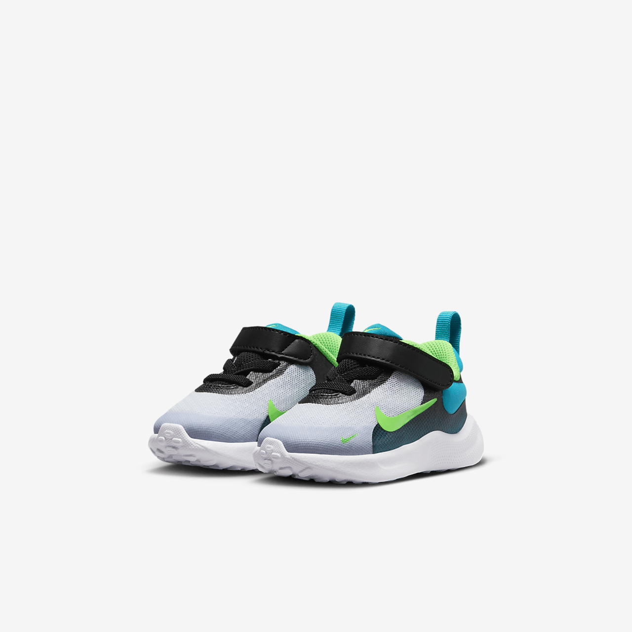 Nike  sneaker Zwart/Football Grey/Aquamarine/Green Strike