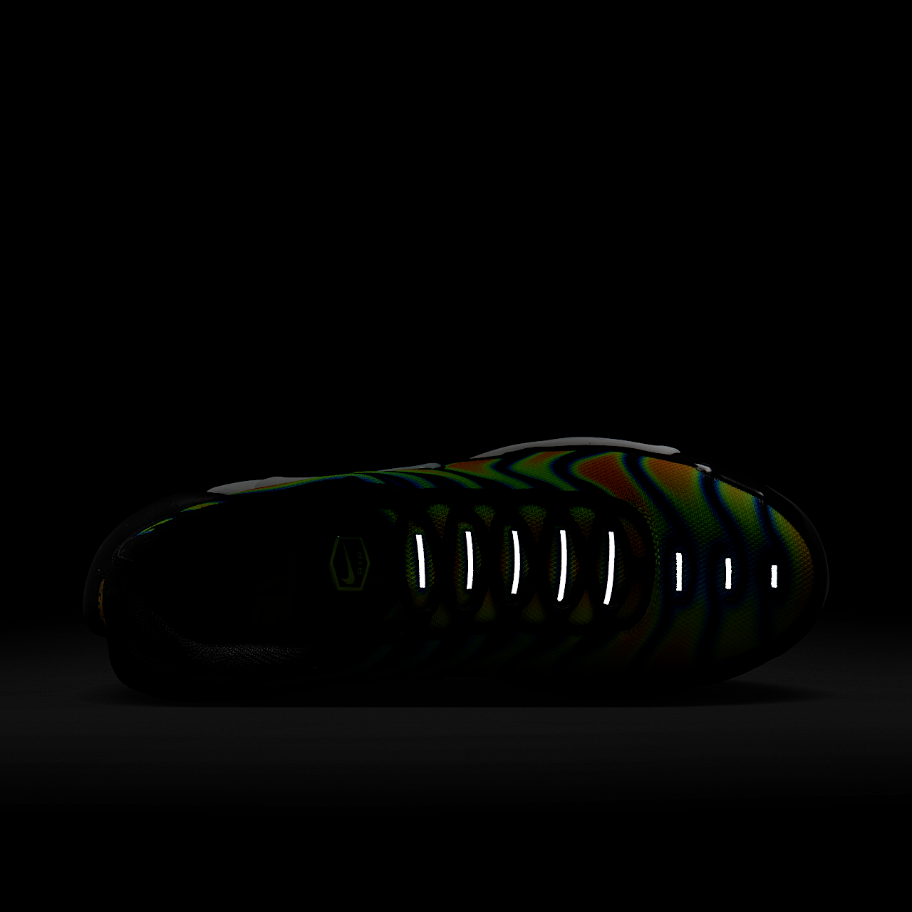 Nike Air Max Plus sneaker Zwart/Sundial/Neon Yellow/Wit