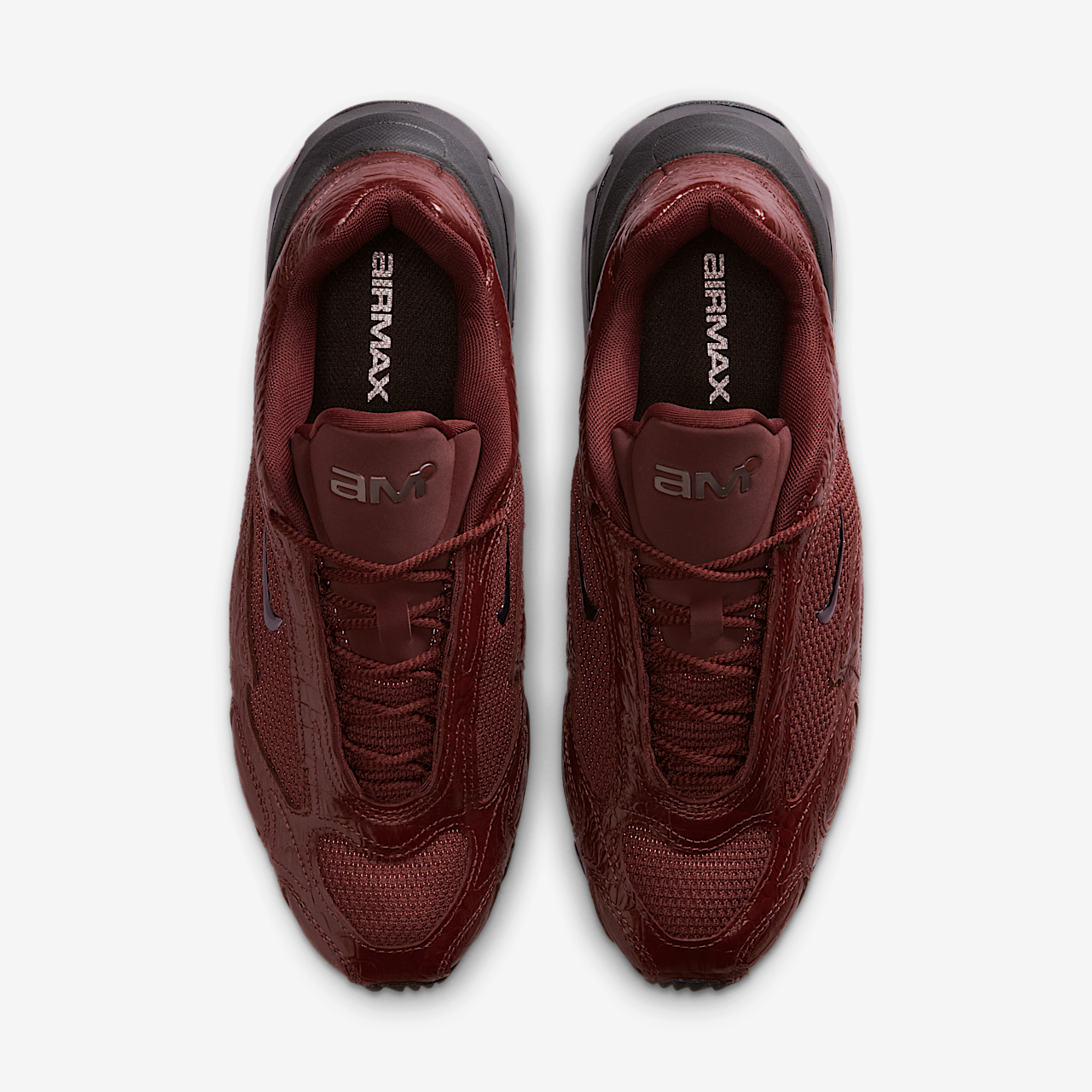 Nike Air Max sneaker Burgundy Crush/Zwart/Anthracite/Metallic Dark Grey
