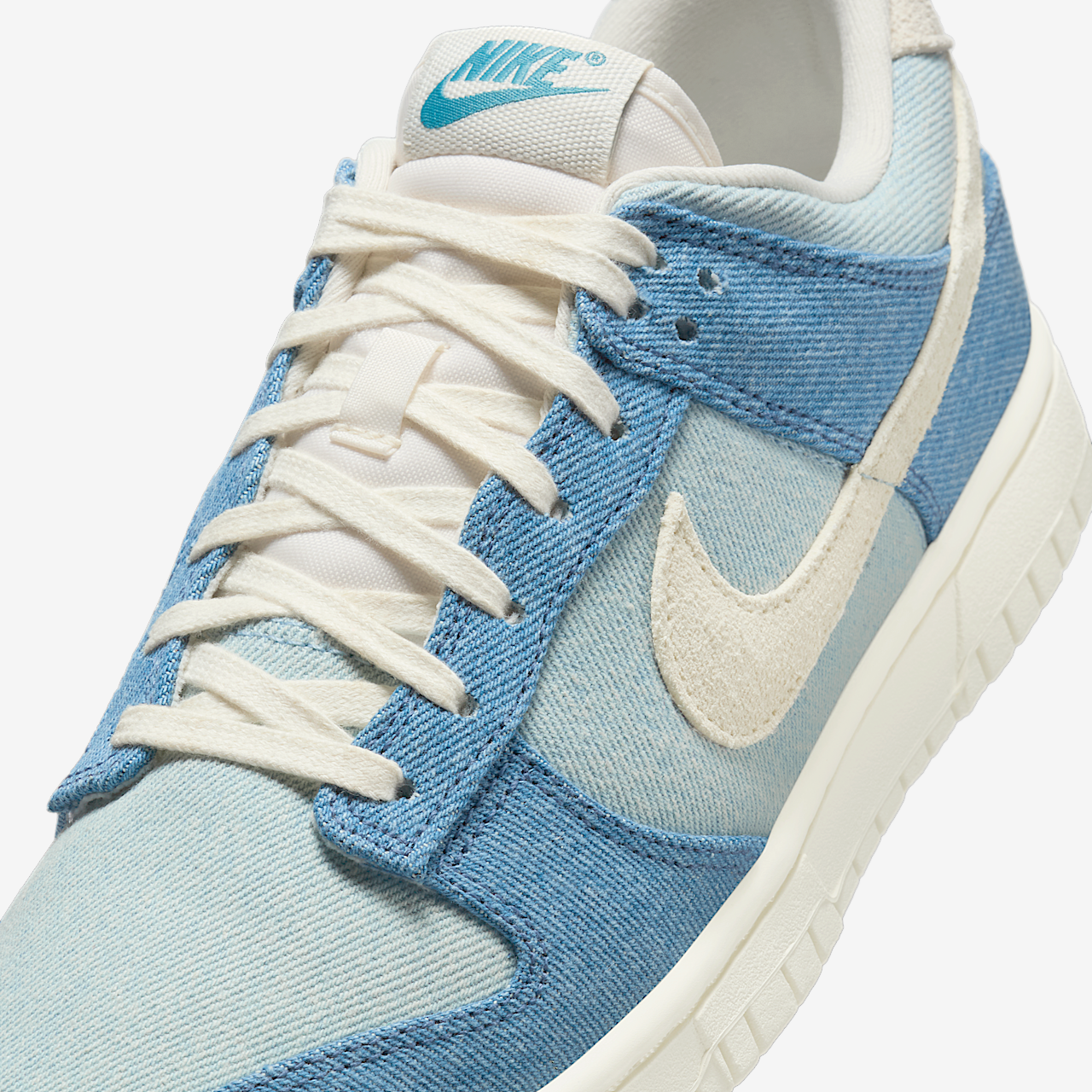 Nike Dunk Low sneaker Smokey Blue/Denim Turquoise/Ochre/Pale Ivory
