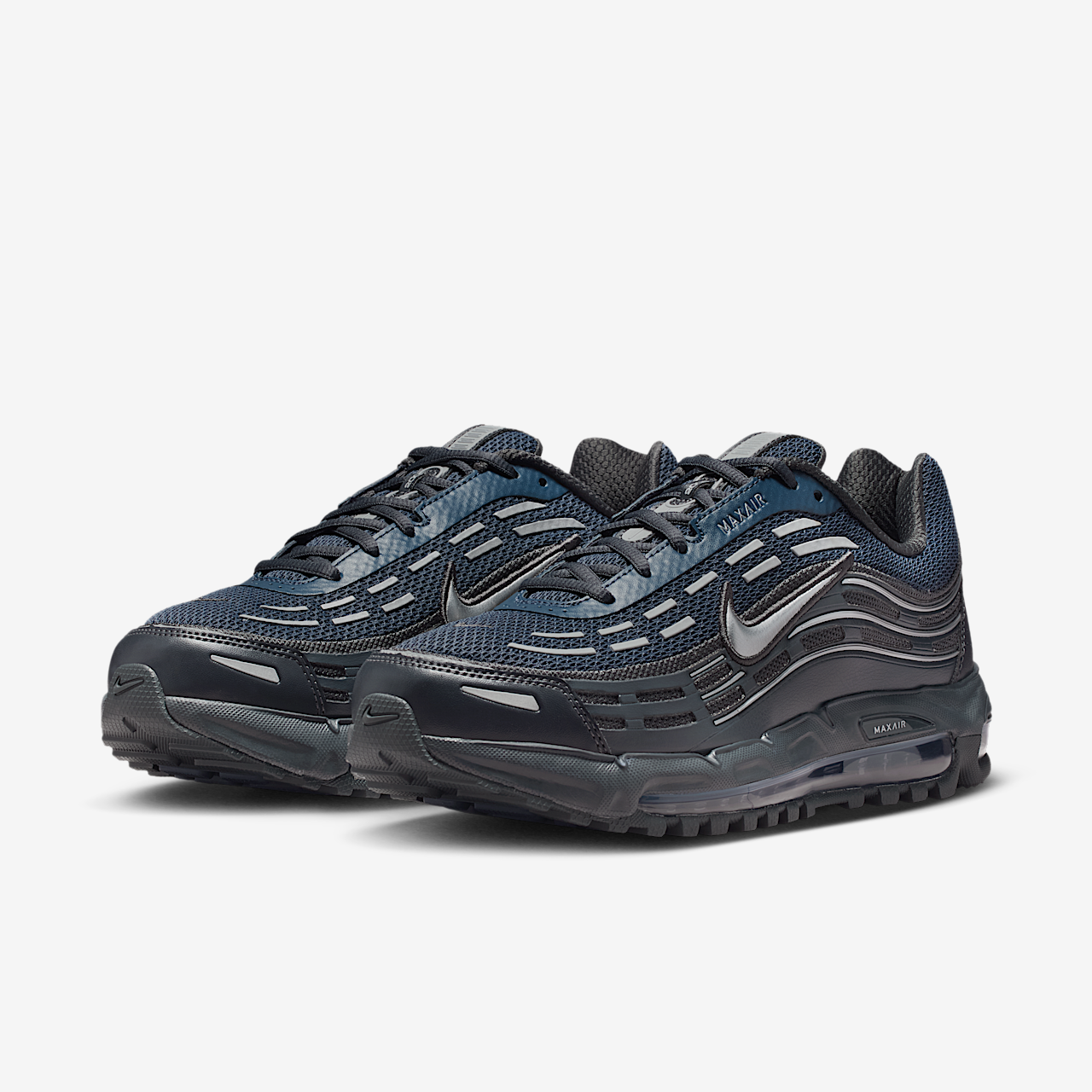 Nike Air Max sneaker Anthracite/Thunder Blue/Metallic Silver