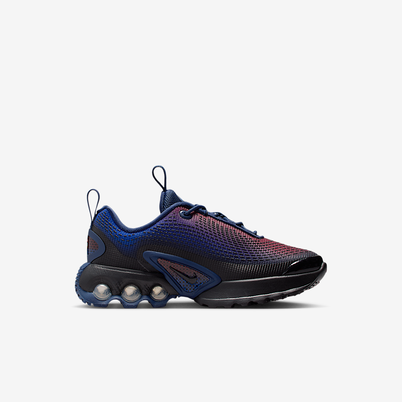Nike Air Max DN sneaker Dark Team Red/Midnight Navy/Hyper Royal/Zwart