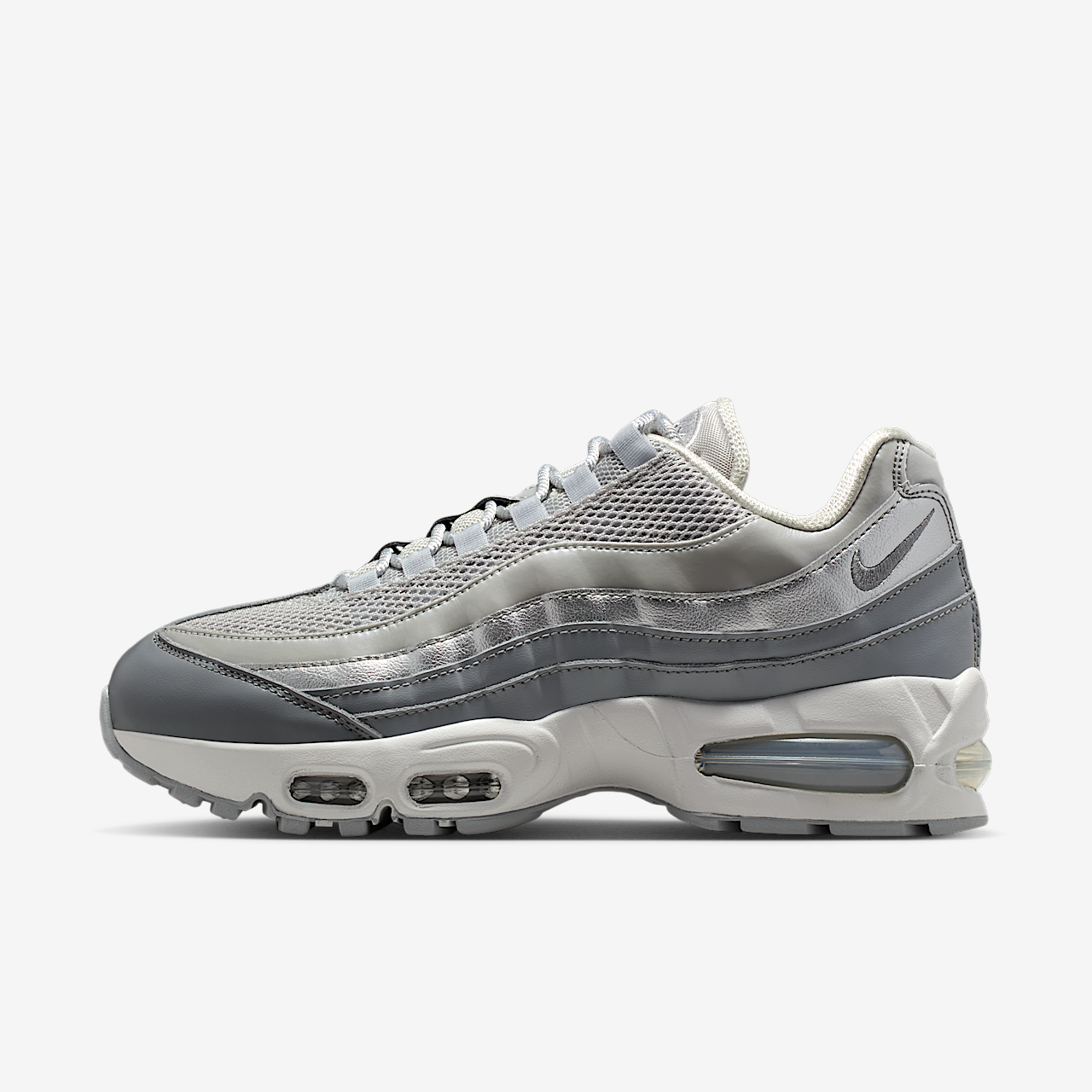 Nike Air Max 95 sneaker Grey Fog/Particle Grey/Photon Dust/Metallic Silver
