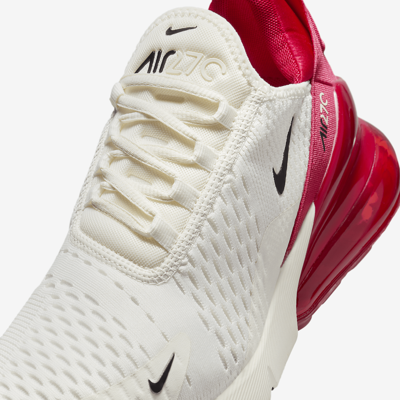 Nike Air max 270 sneaker Gym Red/Zwart/Sail