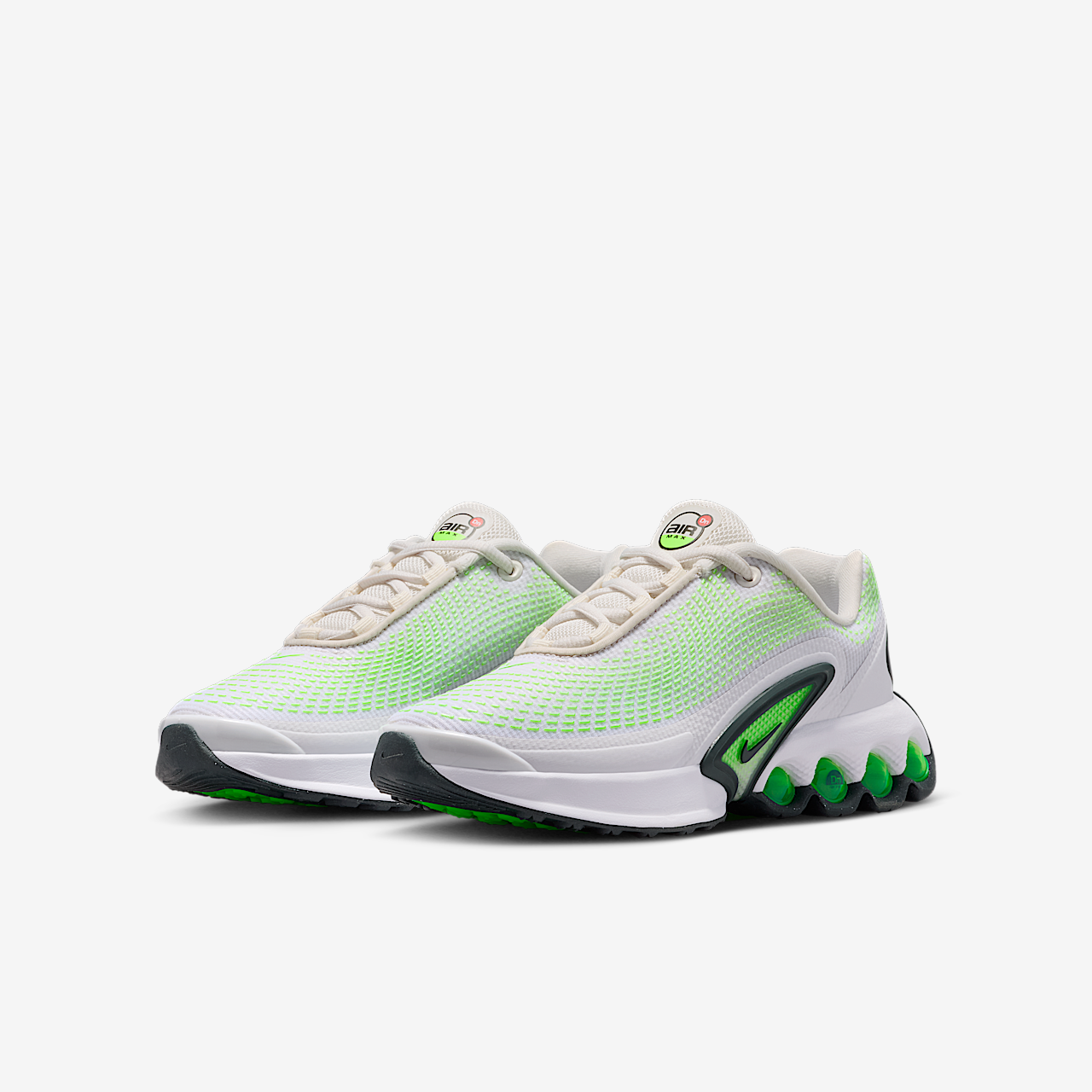 Nike Air Max DN sneaker Platinum Tint/Green Strike/Wit/Seaweed