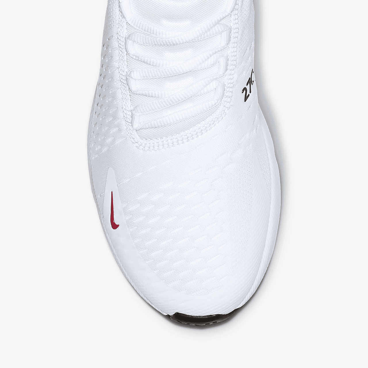 Nike Air max 270 sneaker Wit/University Red/Zwart