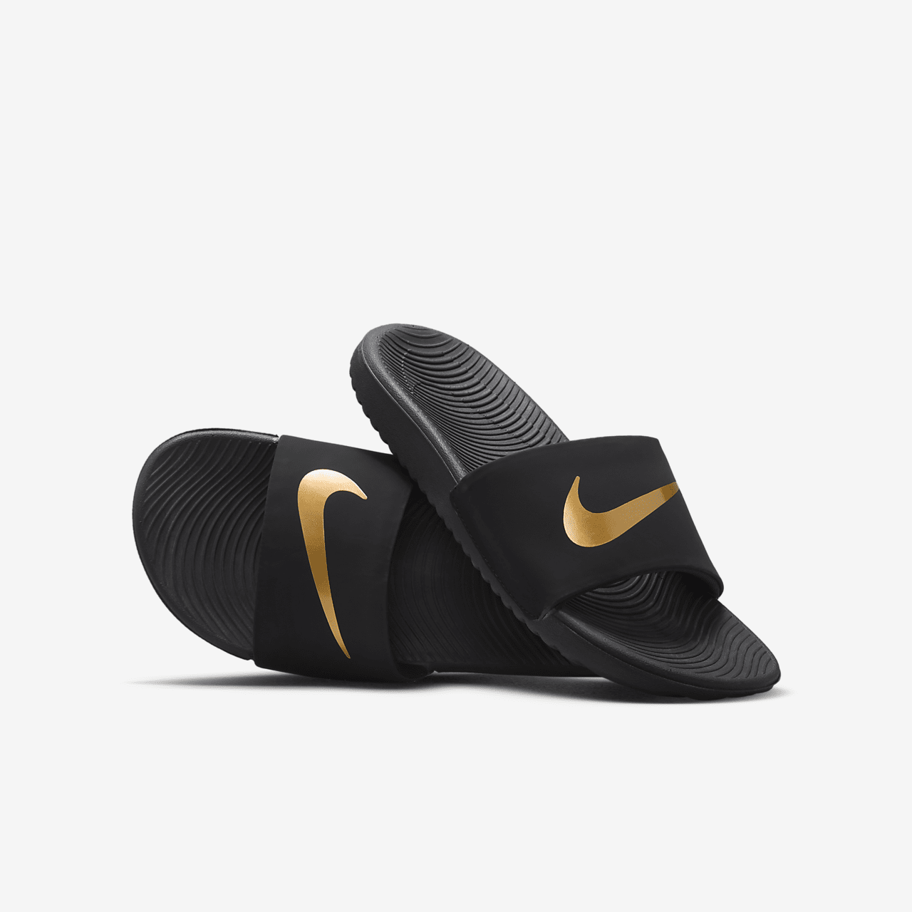 Nike  sneaker Zwart/Metallic Gold